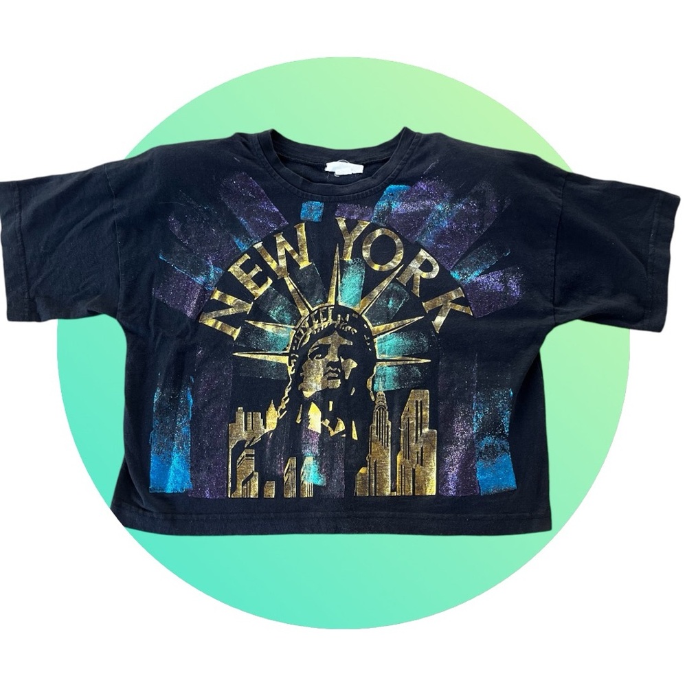 Vintage New York Glitter Tee